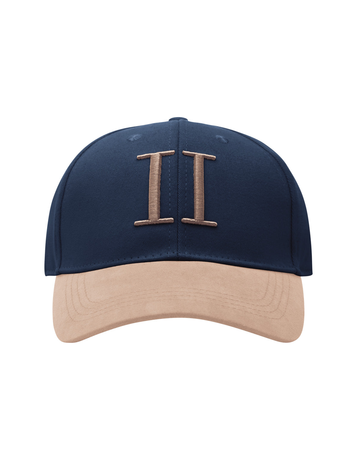 Baseball Cap Suede II - Dark Navy/Dark Sand