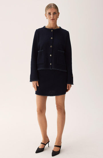 Bessie Skirt - Marine