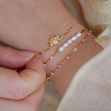 Soleil Bracelet - Pale Peach