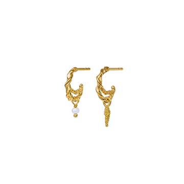 Duo Earrings - Gold