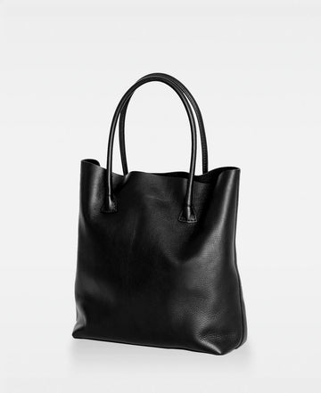 Elsa Plain Tote - Black