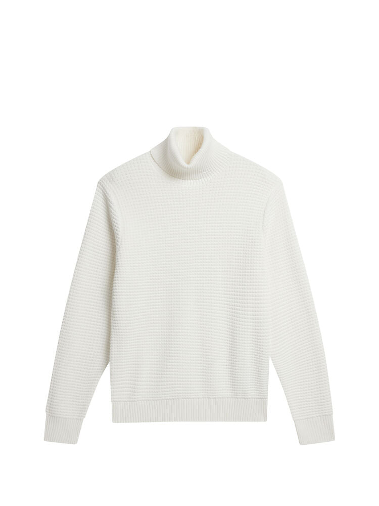 Olivero Turtle Sweater - Cloud White
