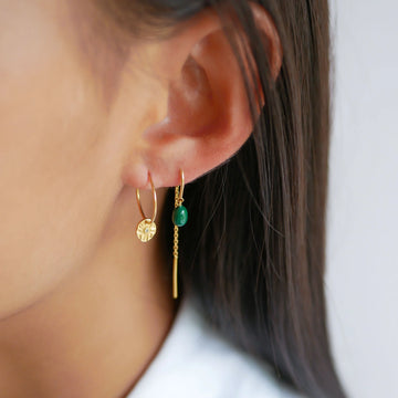 Mini Esma Hoops - Light Blue