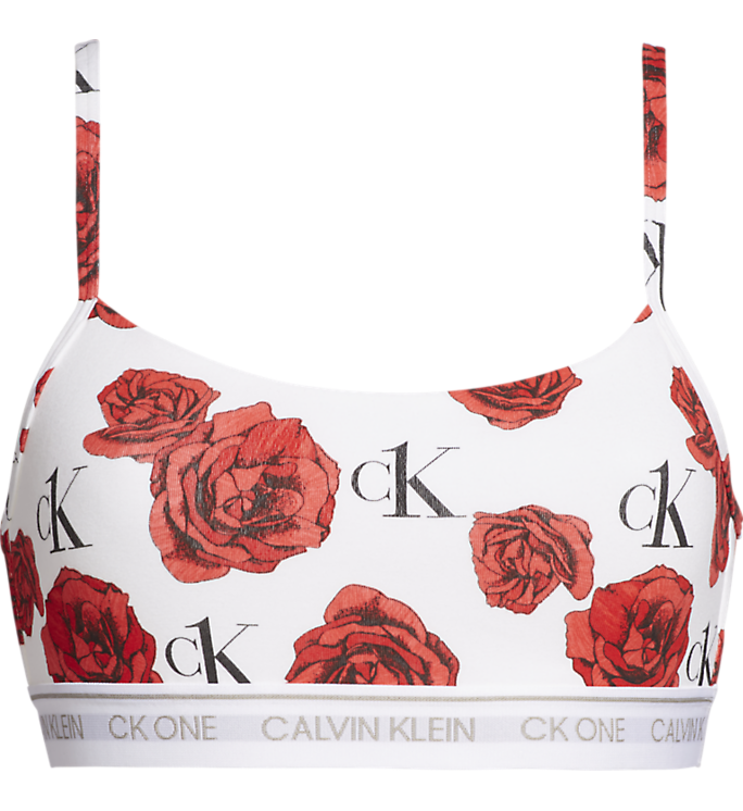 Calvin klein online charming roses bralette