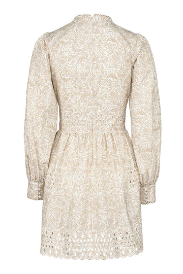 Isabelle Printed Dress - Humus