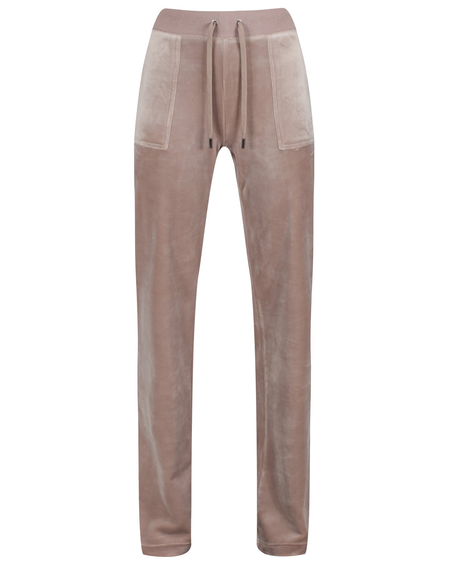 Del Ray Classic Velour Pant Pocket - Warm Taupe - Juicy Couture - Bukser & Shorts - VILLOID.no