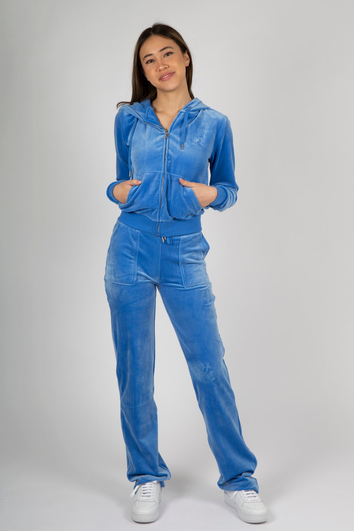 Del Ray Classic Velour Pant Pocket - Regatta