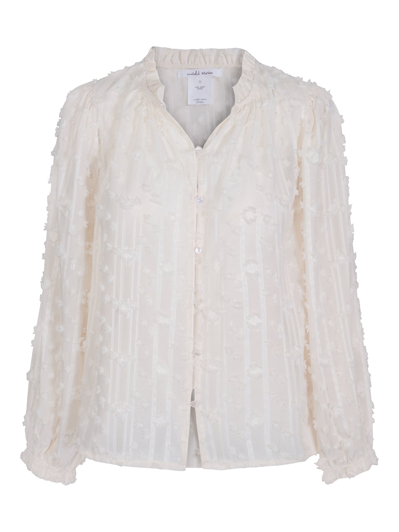 Julia Button Shirt - Nimbus Cloud