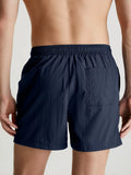 Medium Drawstring - Navy Iris