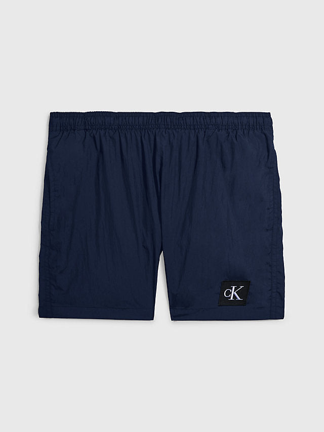 Medium Drawstring - Navy Iris