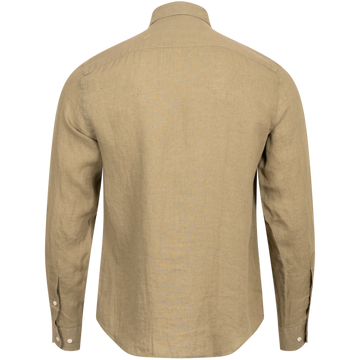 Clean Linen Slim Shirt - Aloe