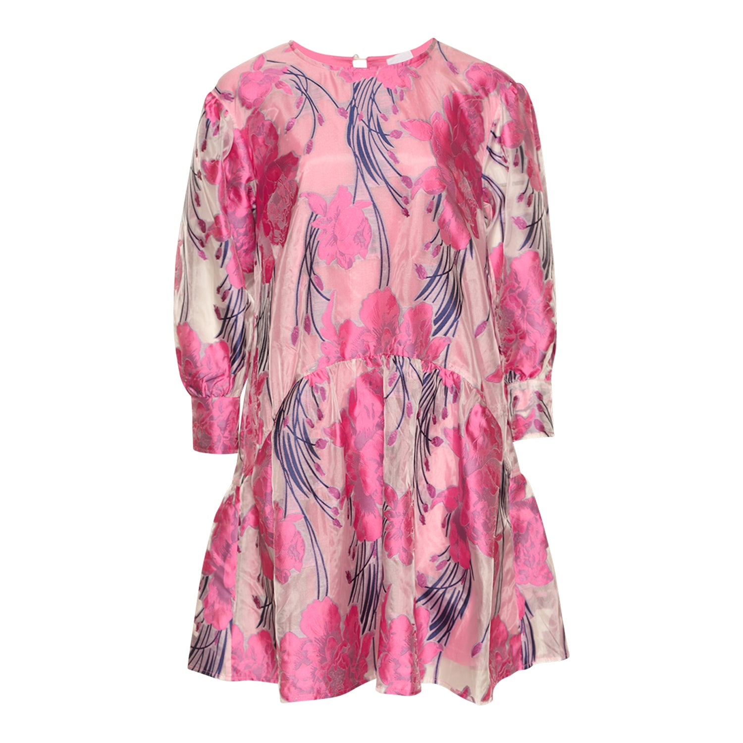 Kylie Short Sleeve T-Shirt Dress- Kelly main image 1