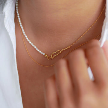 Juliana Necklace - Pearl