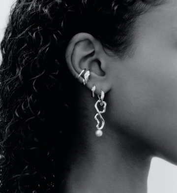 Rai Earcuff Right - Silver Hp