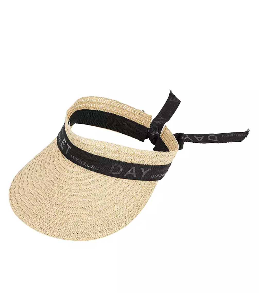 Day Straw Visor - Moonlight Beige