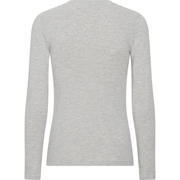Stabil Top L/S - Light Grey Melange