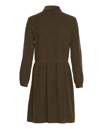 Frea LS Shirt Dress - Grape Leaf - Moss Copenhagen - Kjoler - VILLOID.no