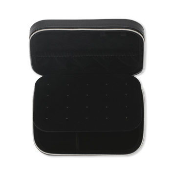 Day Saffiano Zip Box - Black