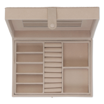 Day Q Jewelry Zip Box Big - Whisper Pink