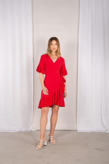 Noor Dress - Red