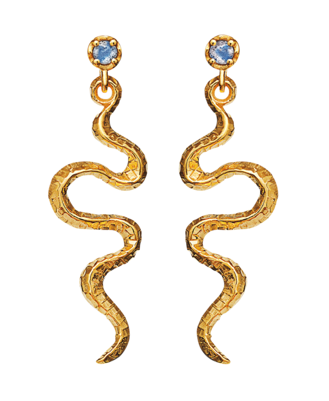 Lucy Earring - Gold - Maanesten - Tilbehør - VILLOID.no