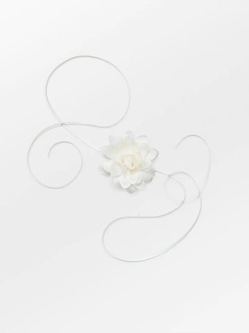 Flowria Choker - Eggnog Off White