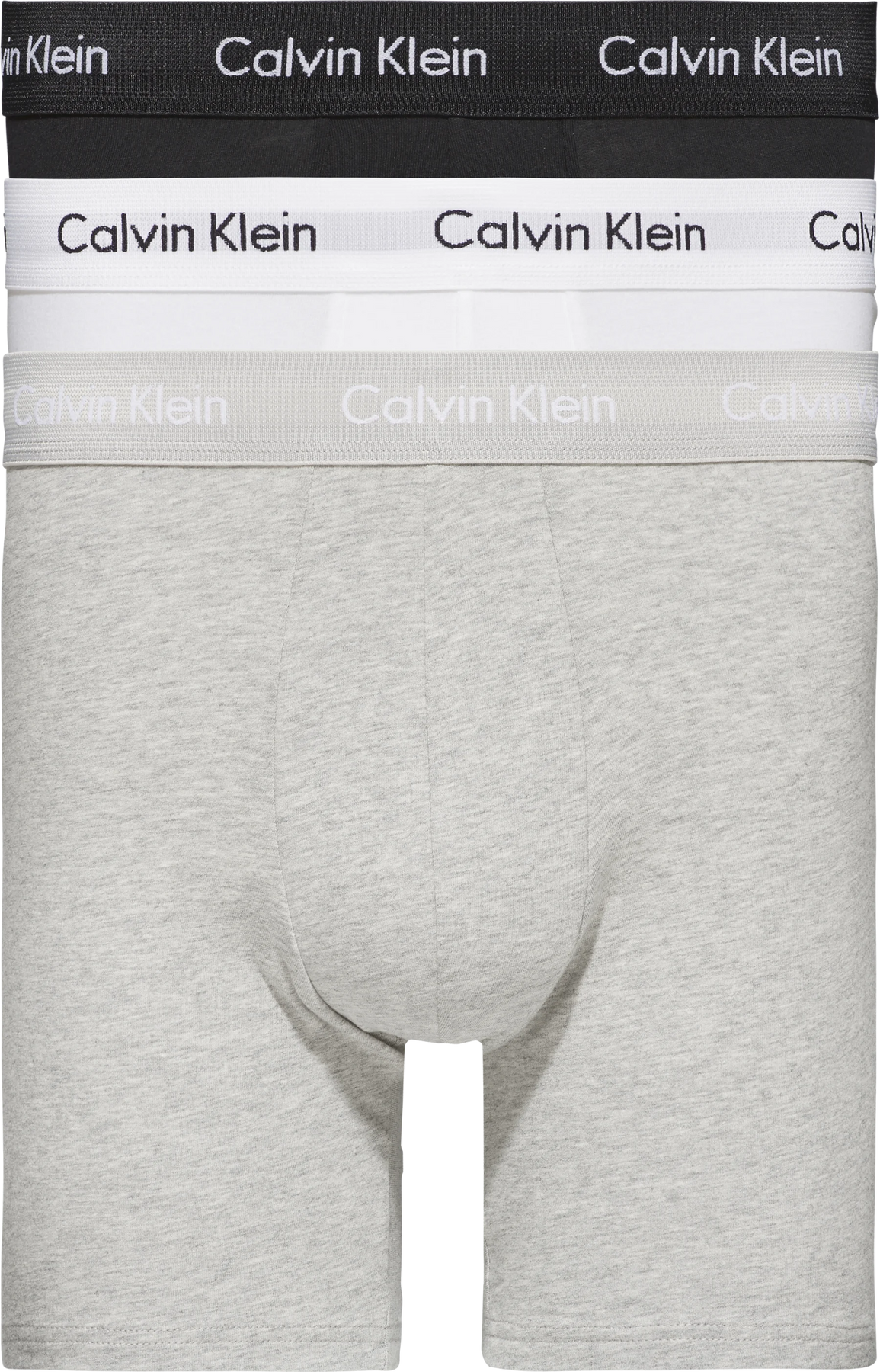 Boxer Brief 3P - Black/White/Grey Heather