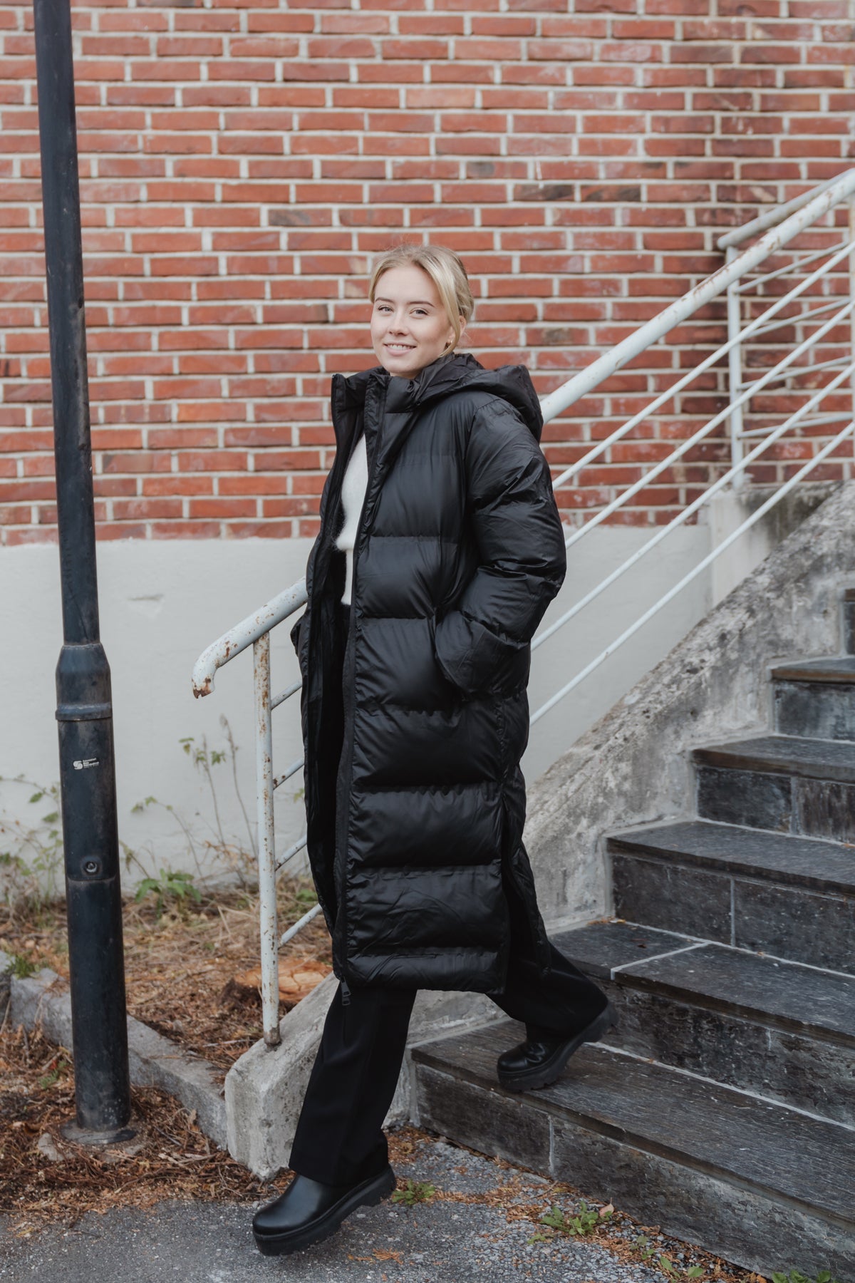 Viviana C Puffer Jacket - Black