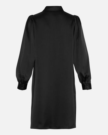 Jeanita Shirt Dress - Black