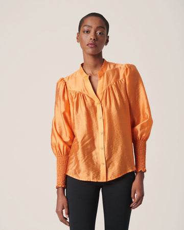 Kaliko Romina Shirt - Apricot Tan