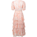 Jade Shimmering Goddess Dress - Shell Pink