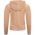 Robertson Classic Velour Zip Hoodie Gold Hw - Caramel