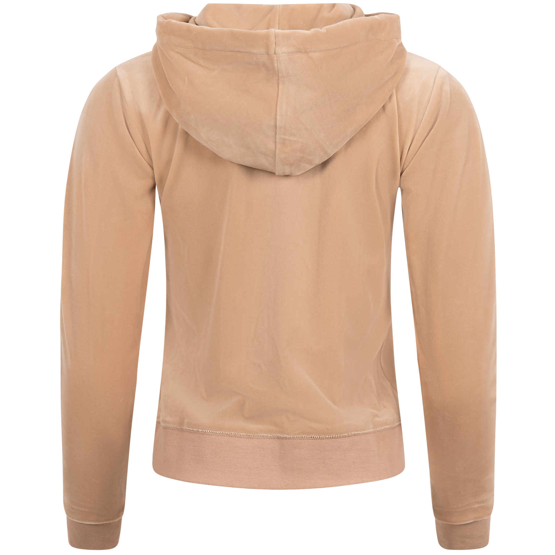 Robertson Classic Velour Zip Hoodie Gold Hw - Caramel