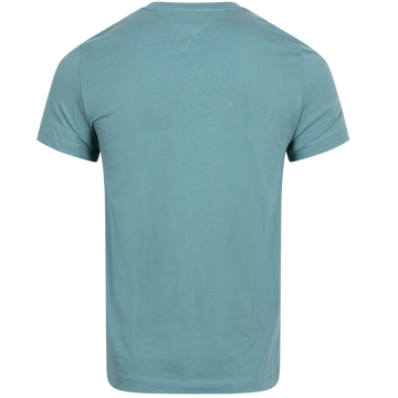 Hilfiger Curve Logo Tee - Frosted Green