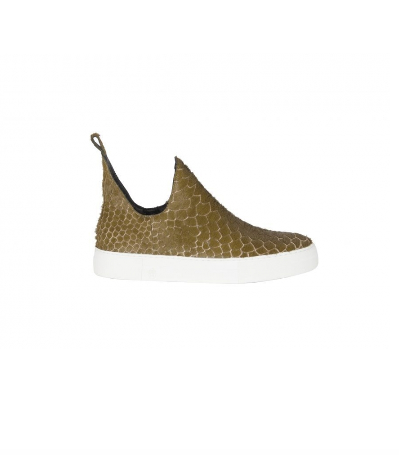 Bootie Sneakers Unisex - Olive - Mariette - Sko - VILLOID.no