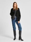 Lulu LS Knit Short Cardigan - Black