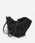 Dahlia Tote Bag - Suede Black