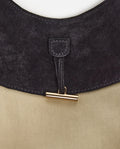 Dahlia Tote Bag - Suede Black