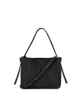 Suede Fraya Small Bag - Black