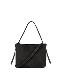 Suede Fraya Small Bag - Black