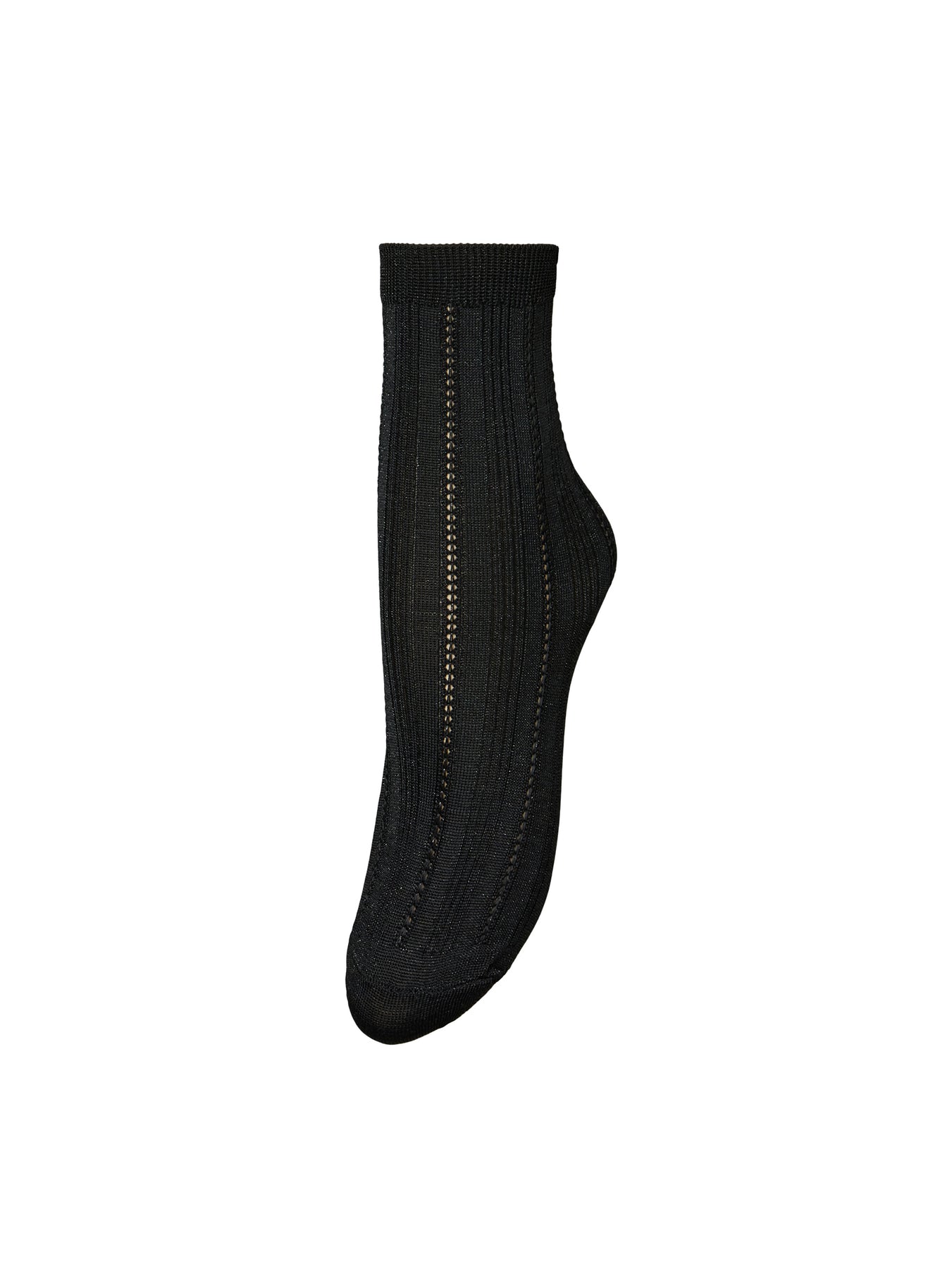 Glitter Drake Sock - Black