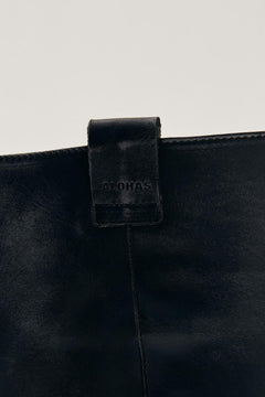 Sajan Leather Boots - Black