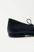 Sway Leather Ballet Flats - Black
