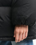 Mid Length Down Jacket - Black