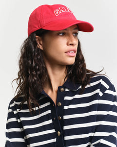 Breton Stripe Ls Pique Polo - Evening Blue