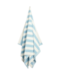 Block Stripe Beach Towel - Fresh Blue
