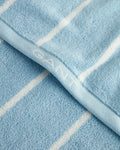 Stripe Towel 70X140 - Fresh Blue