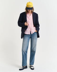 Reg Linen Shirt - Geranium Pink
