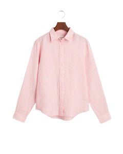Reg Linen Shirt - Geranium Pink