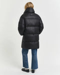 Relaxed Down Coat - Black